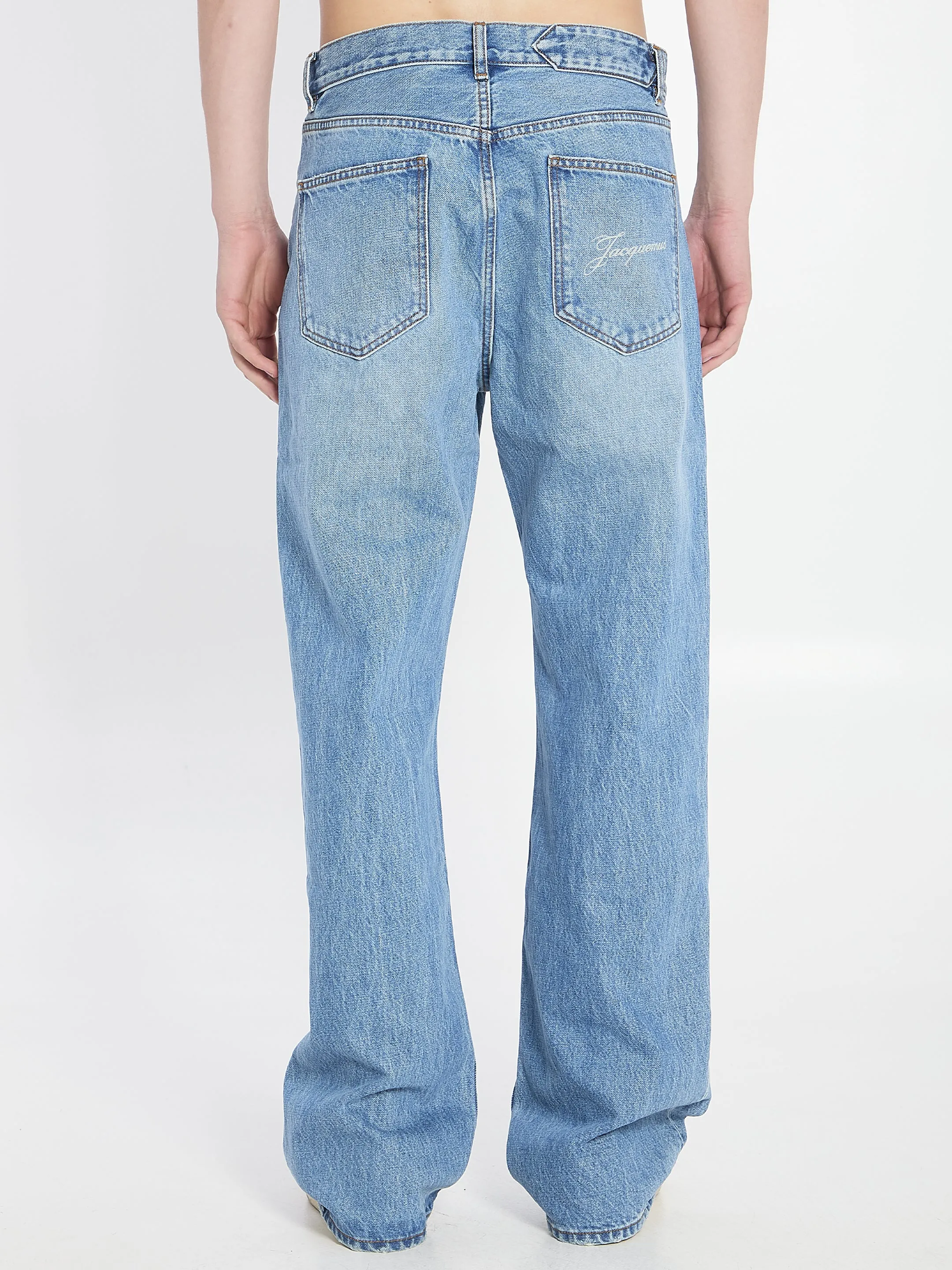 Denim pants De-Nimes Droit sold by Lord & Taylor product image thumbnail 4