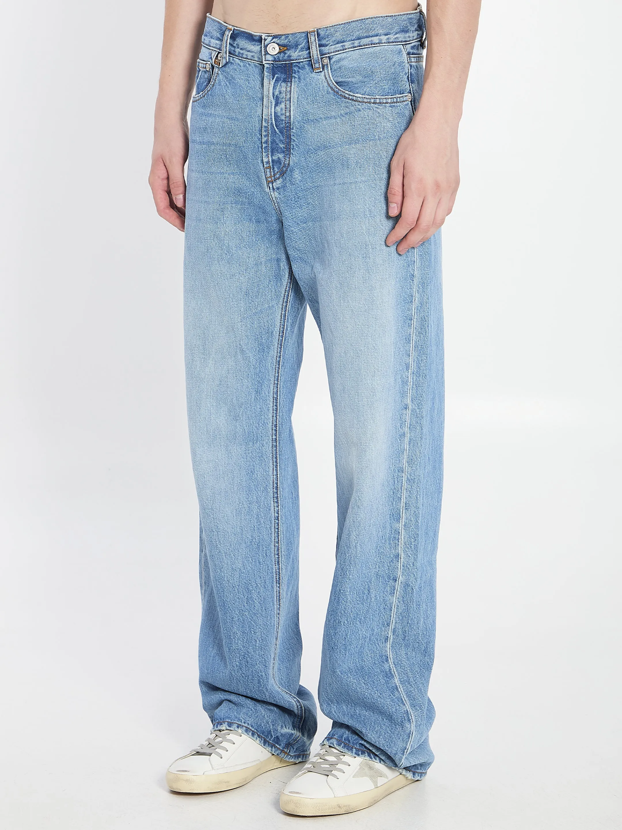 Denim pants De-Nimes Droit sold by Lord & Taylor product image thumbnail 2