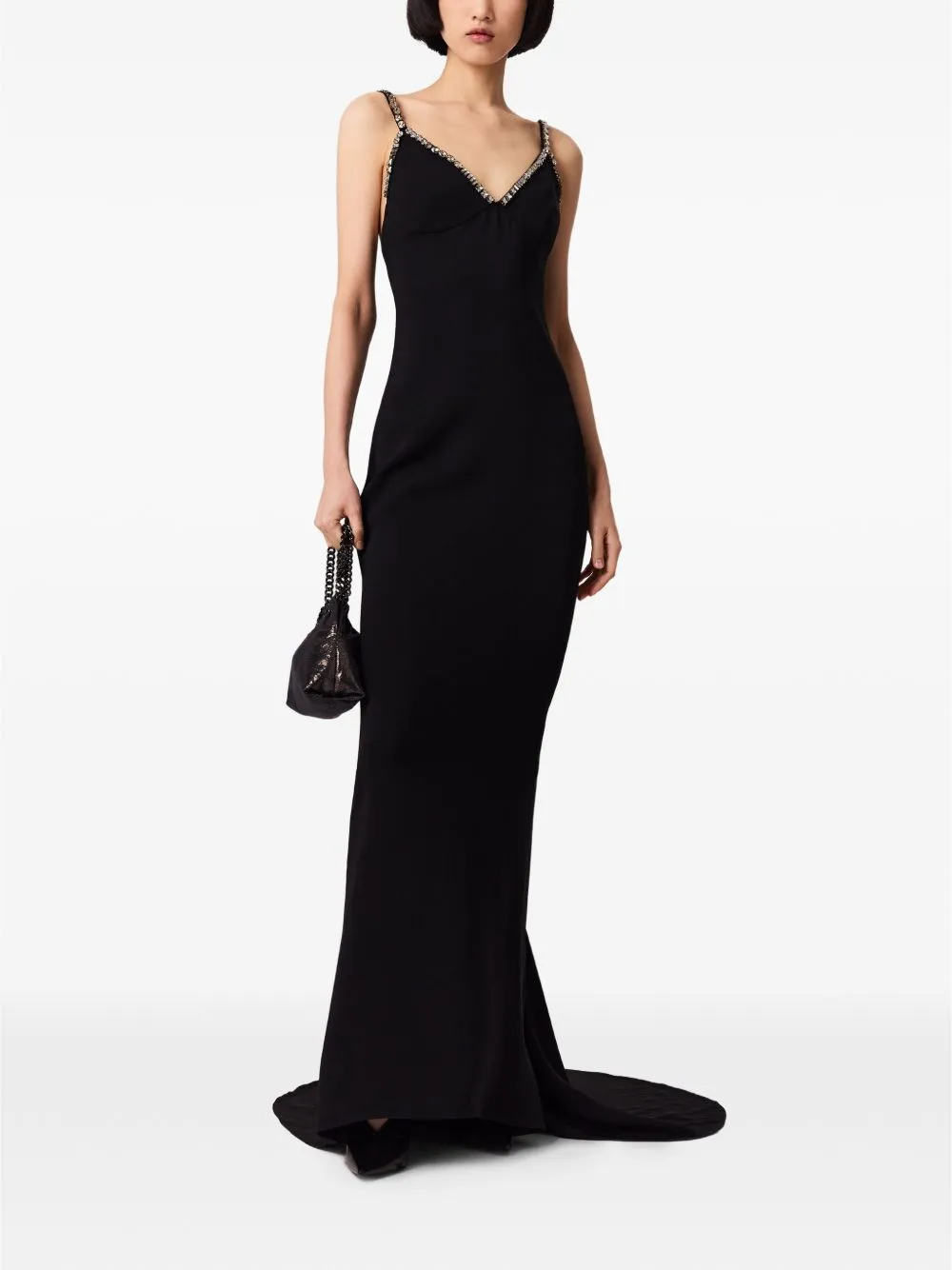 EMBELLISHED LONG DRESS sold by Lord & Taylor product image thumbnail 4