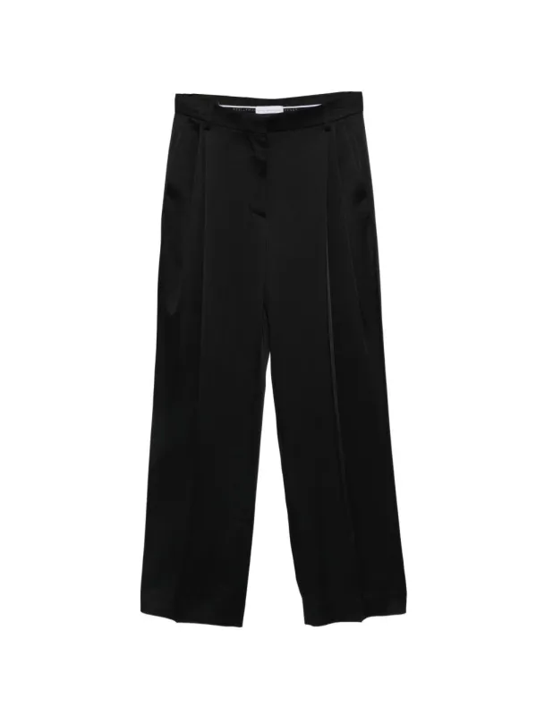 PLEATED SATIN TROUSERS made by Stella McCartney