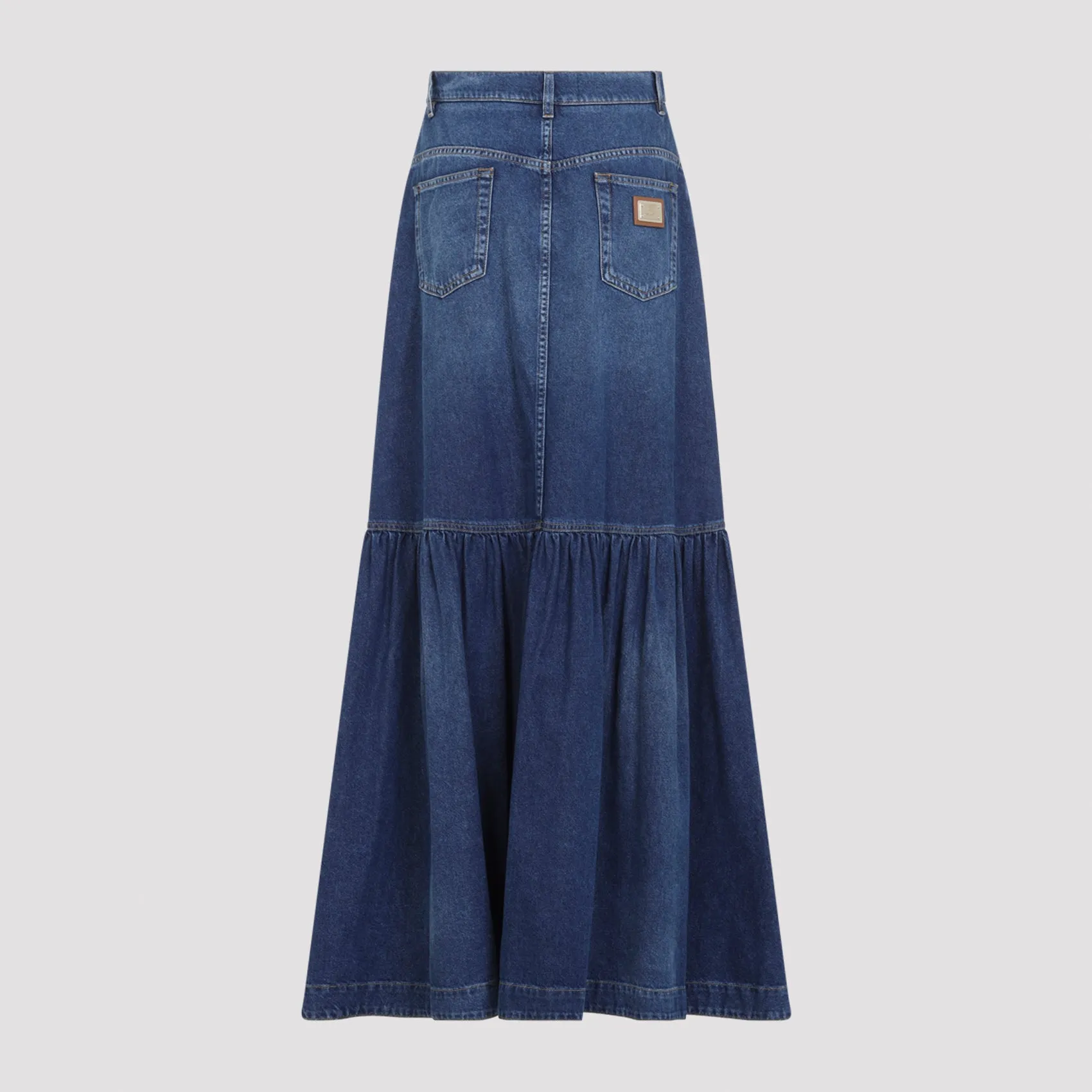 DENIM LONG DENIM SKIRT sold by Lord & Taylor product image thumbnail 3