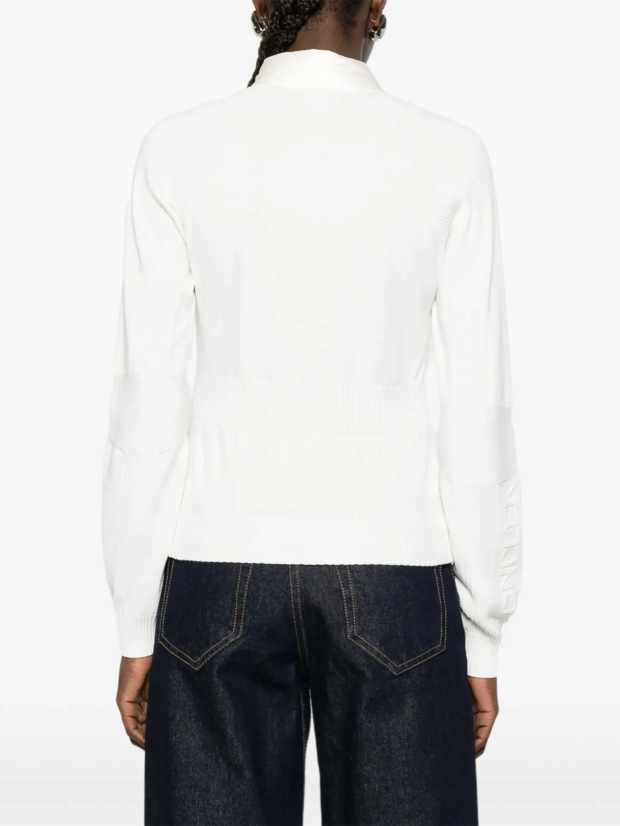 WHITE DOWN CARDIGAN sold by Lord & Taylor product image thumbnail 4