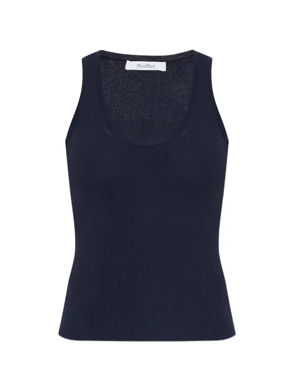 EDITTA RIBBED-KNIT TANK TOP made by MaxMara