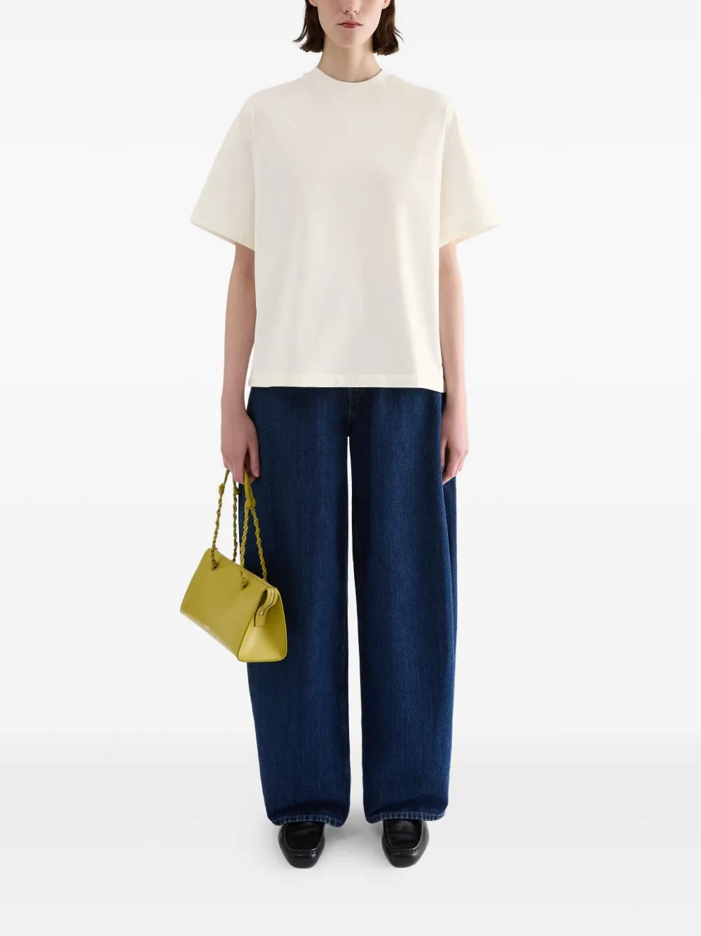 WHITE COTTON TEE SHIRT sold by Lord & Taylor product image thumbnail 3