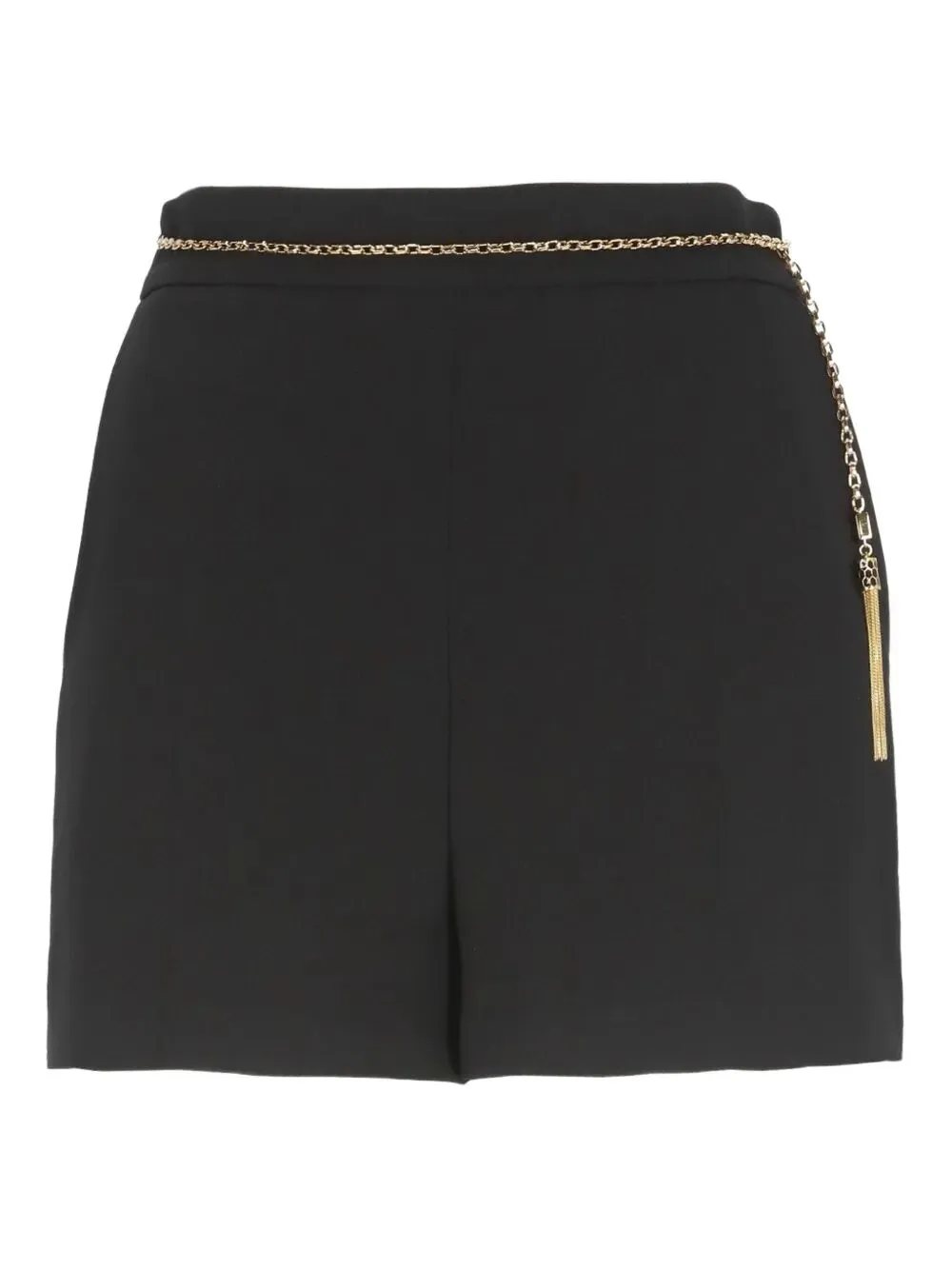 BLACK SIDE ZIP SHORTS sold by Lord & Taylor