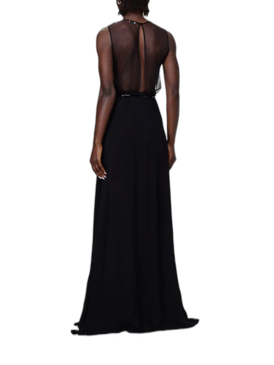 BLACK SILK DRESS sold by Lord & Taylor product image thumbnail 2