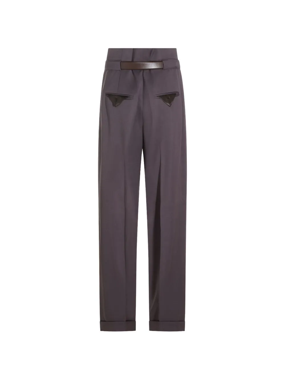 PLUM PURPLE COTTON TROUSERS sold by Lord & Taylor product image thumbnail 4