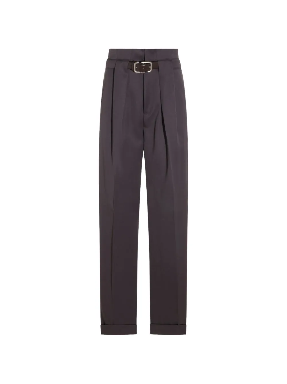 PLUM PURPLE COTTON TROUSERS sold by Lord & Taylor