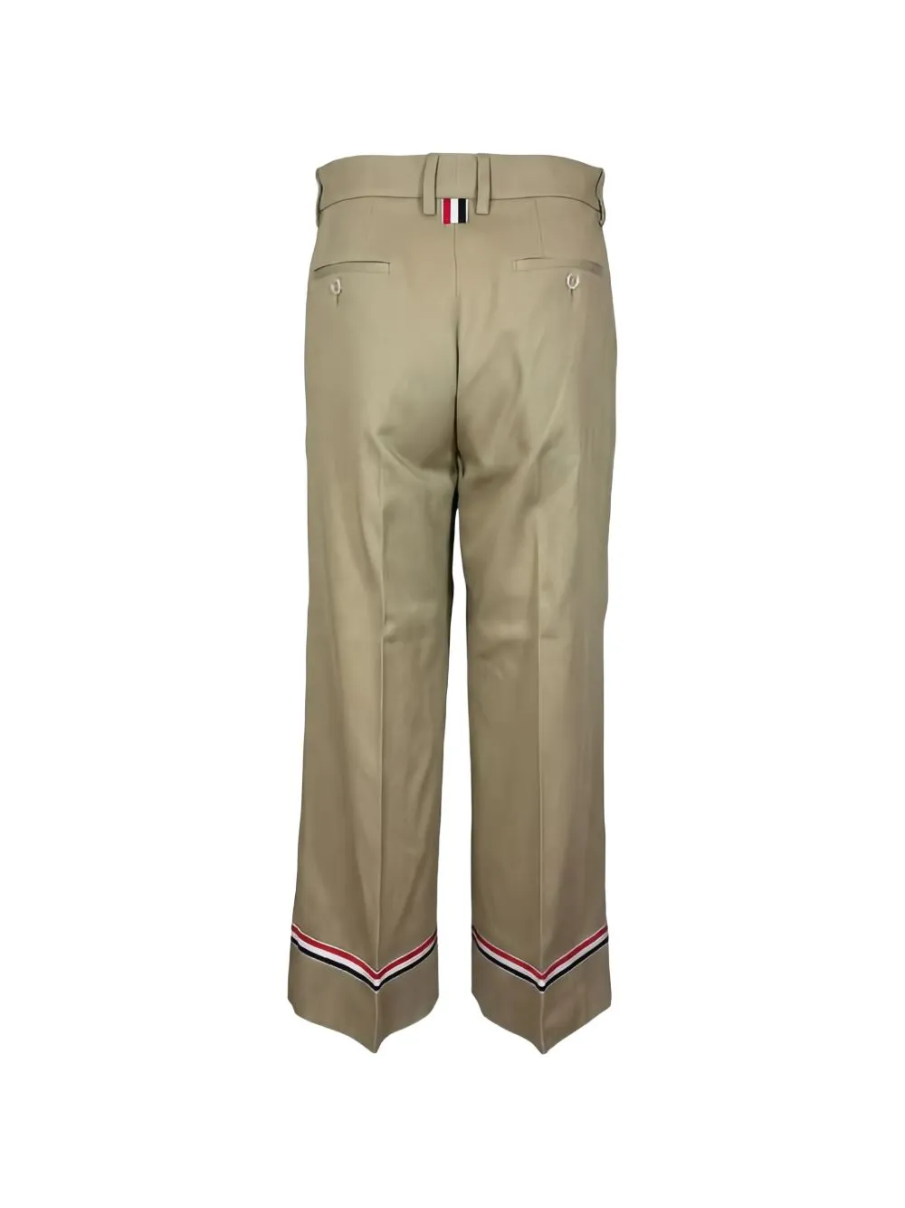 KHAKI WOOL TROUSERS sold by Lord & Taylor product image thumbnail 4
