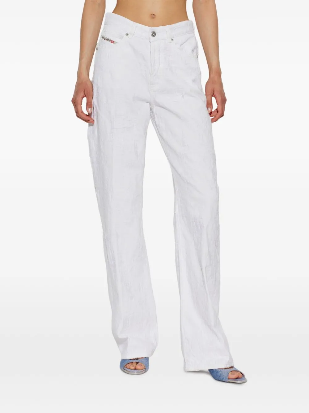 WHITE COTTON TROUSERS sold by Lord & Taylor product image thumbnail 5