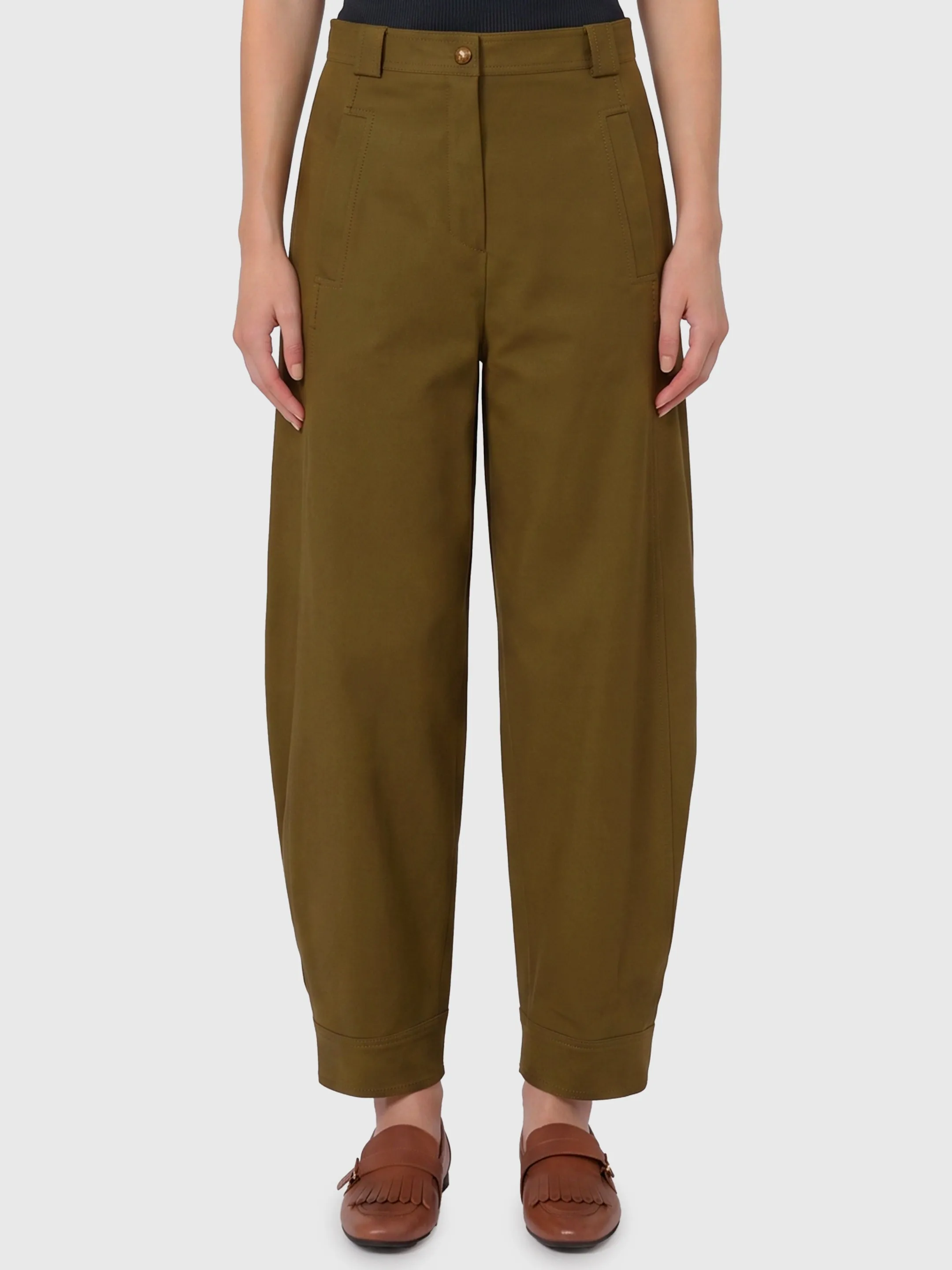 Adorni stretch cotton canvas trousers sold by Lord & Taylor
