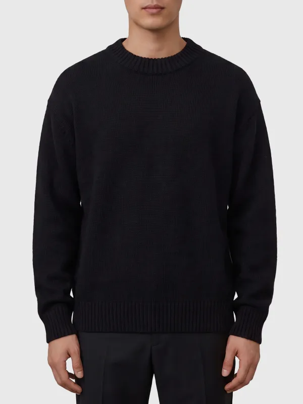 Kristian crewneck sweater made by Lisa Yang