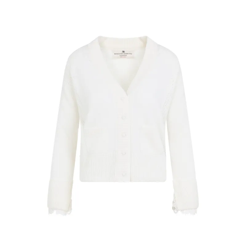 MARSHMALL CASHMERE CARDIGAN made by Ermanno Scervino