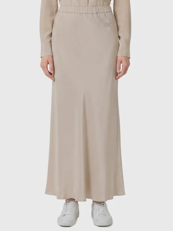 LONG SOSPIRO SILK SKIRT made by MaxMara