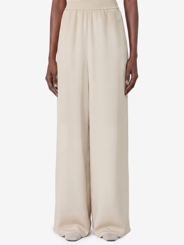 HEAVY SILK VOLONTA TROUSERS made by MaxMara