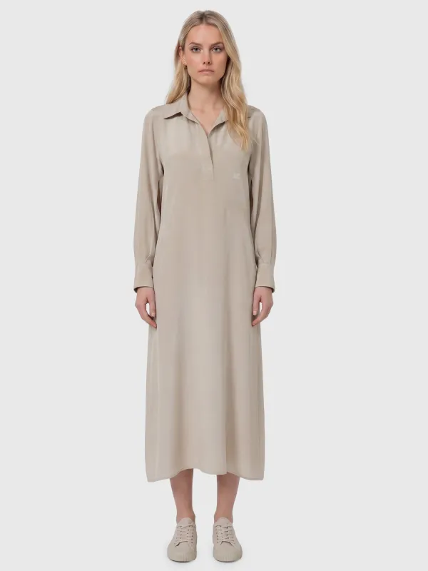 GAMBERO SILK POLO DRESS made by MaxMara