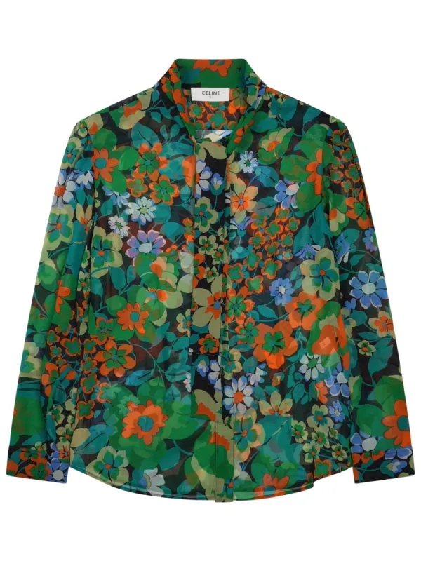 SILK SHIRT made by Celine