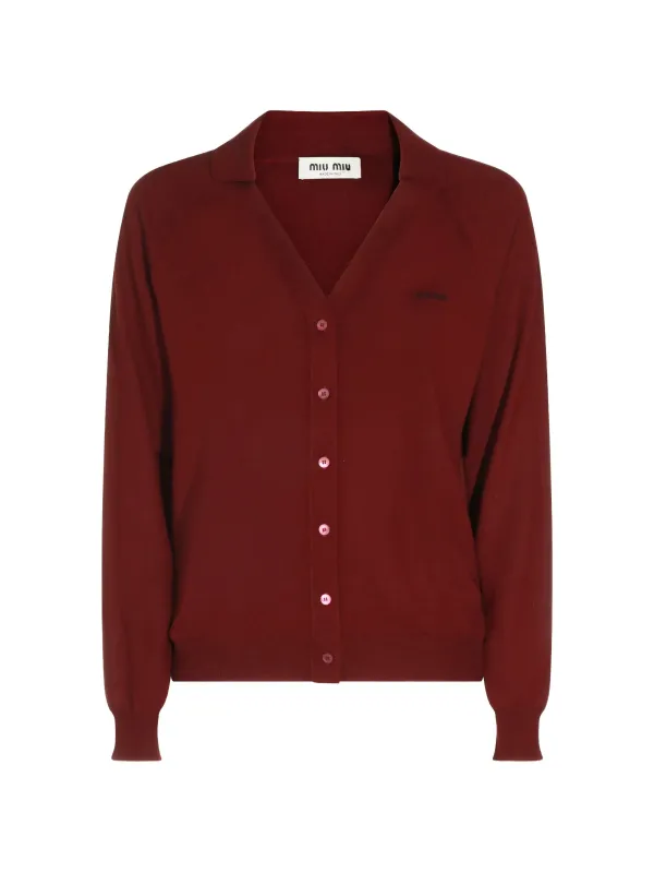 WOOL CARDIGAN made by Miu Miu