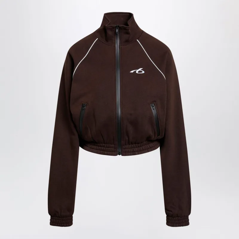 CROPPED HOODIE WITH ZIP made by Balenciaga