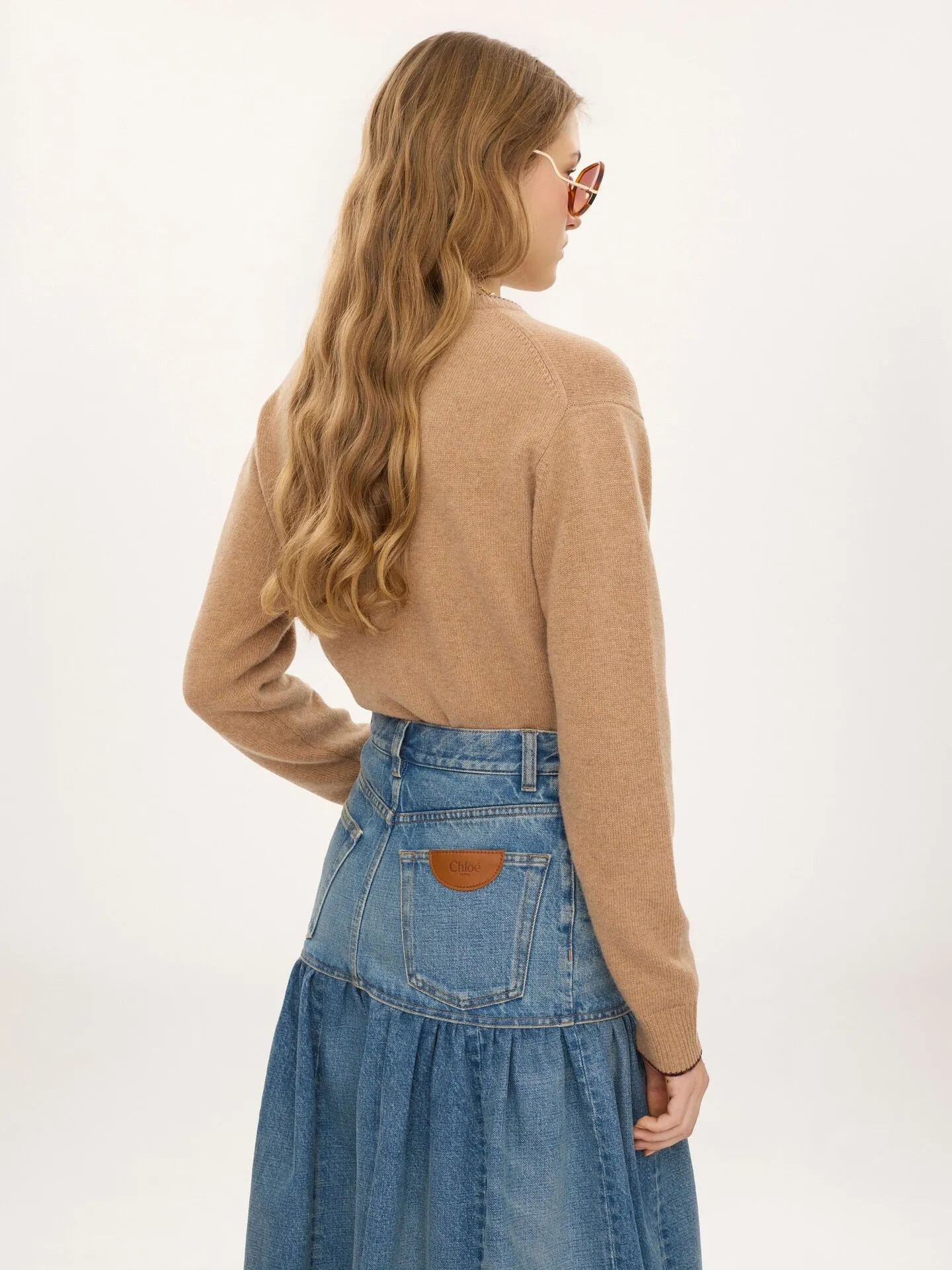 CARDIGAN IN WOOL AND CASHMERE sold by Lord & Taylor product image thumbnail 4