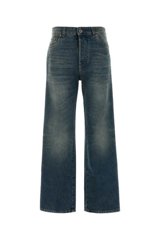 FIVE-POCKET DENIM JEANS made by Miu Miu