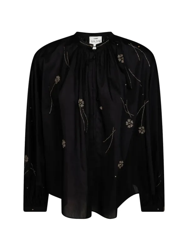 EMBROIDERED COTTON BLOUSE made by Forte Forte