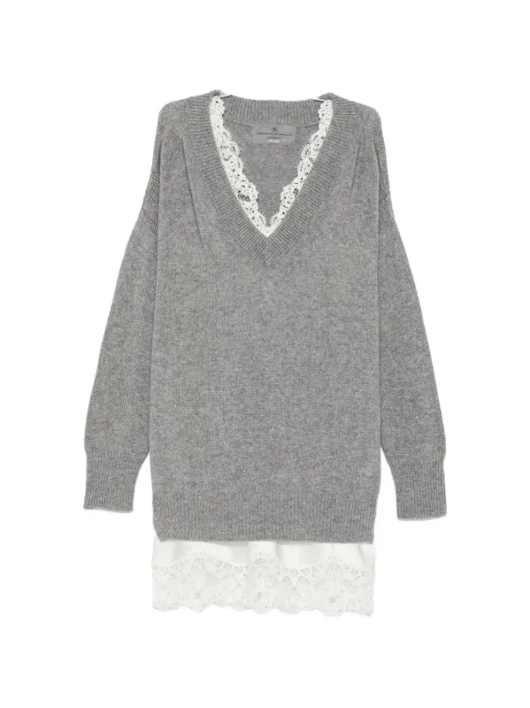 CASHMERE MINI DRESS made by Ermanno Scervino