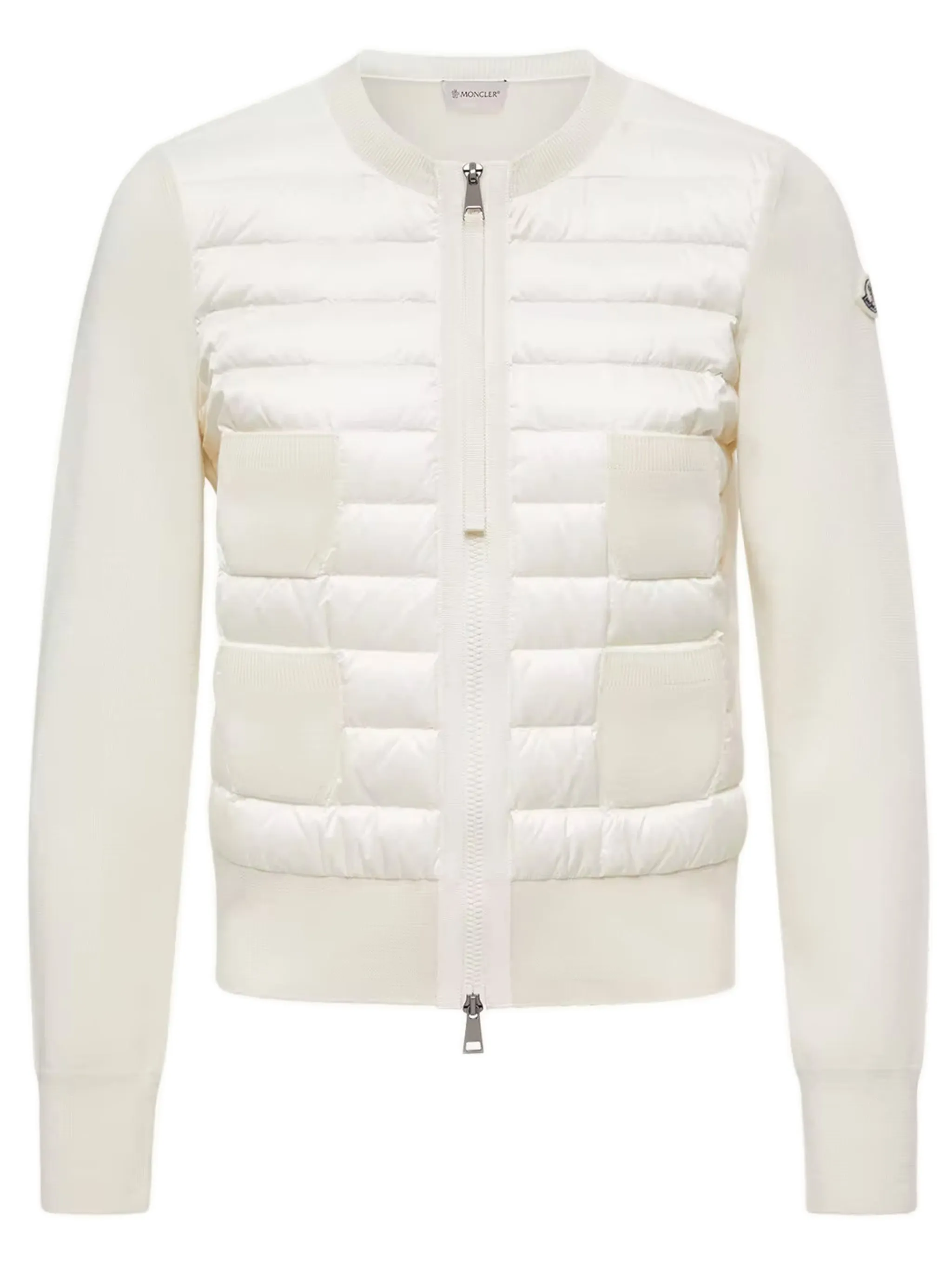 WOOL AND NYLON PADDED CARDIGAN sold by Lord & Taylor