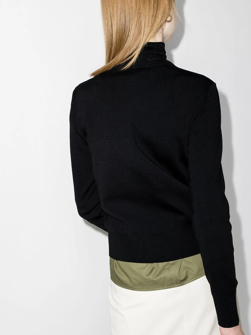 WOOL AND NYLON PADDED CARDIGAN sold by Lord & Taylor product image thumbnail 3