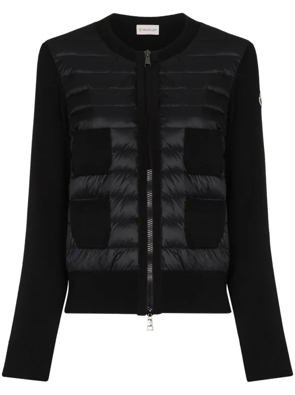 WOOL AND NYLON PADDED CARDIGAN made by Moncler
