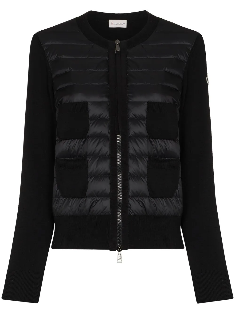 WOOL AND NYLON PADDED CARDIGAN sold by Lord & Taylor