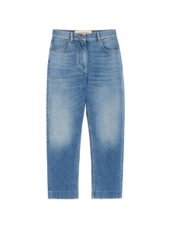 DENIM COTTON JEANS made by Valentino