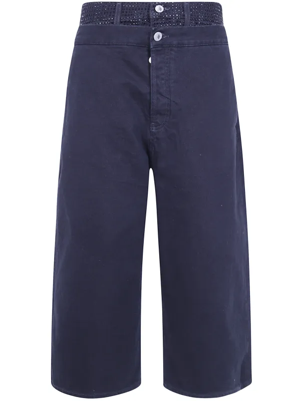 DENIM COTTON BERMUDA SHORTS made by The Attico