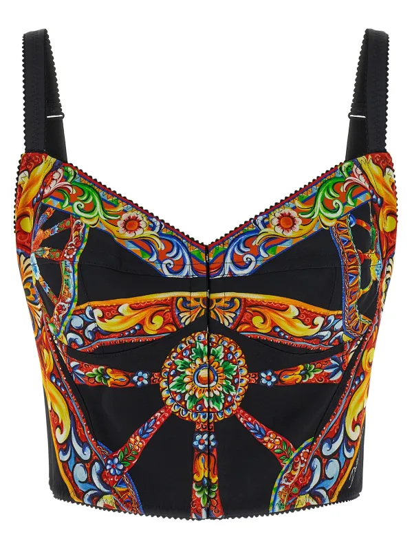 'Carretto' top made by Dolce & Gabanna