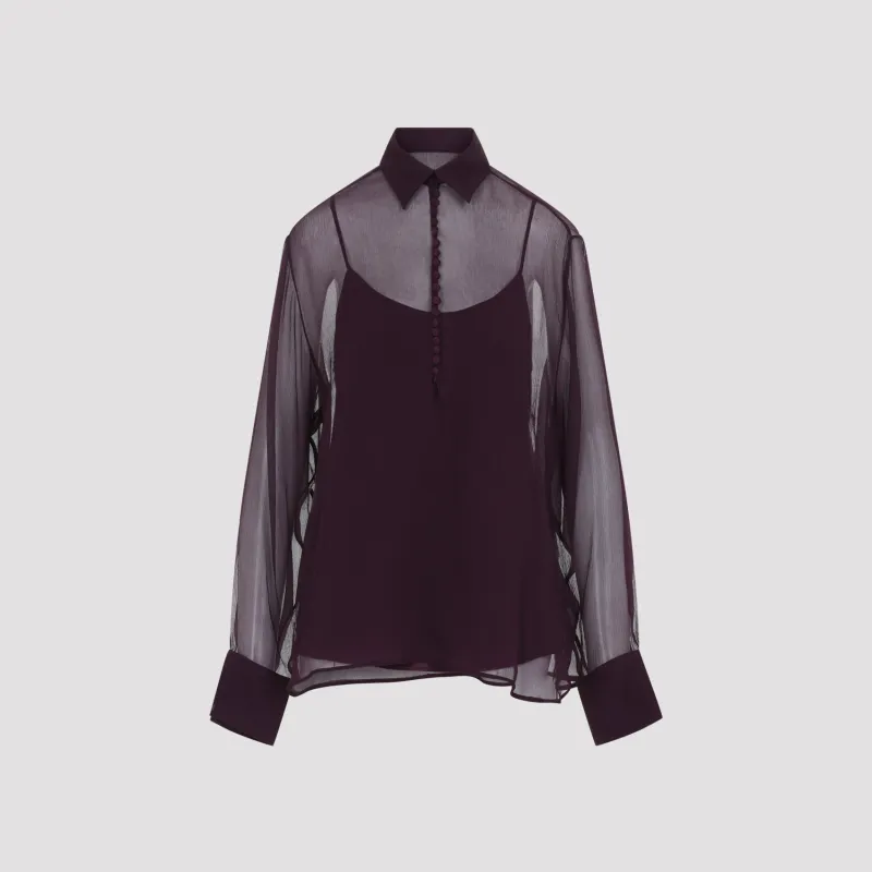 Ermanno Scervino Silk Shirt made by Ermanno Scervino