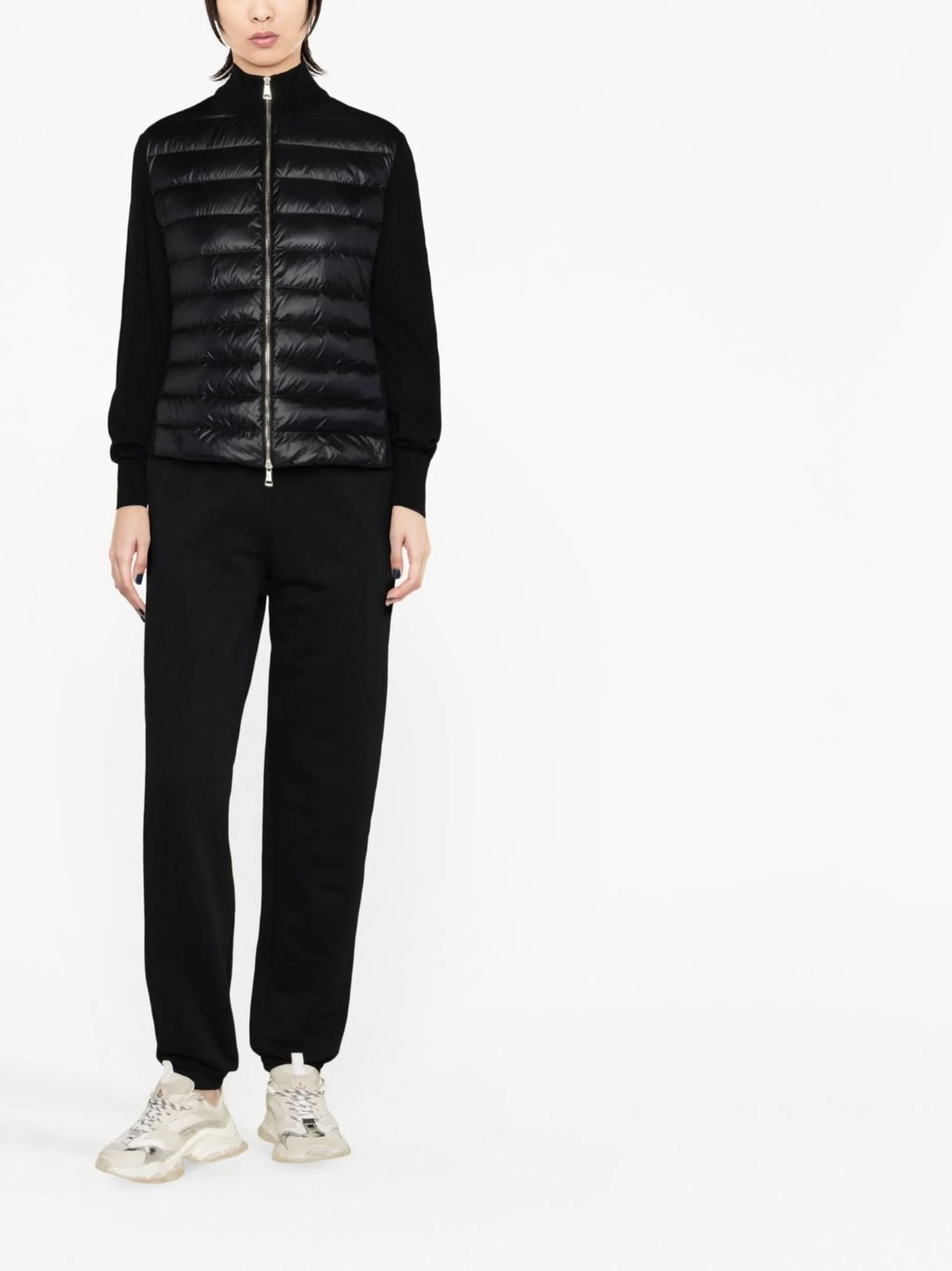 QUILTED ZIP-UP SWEATER sold by Lord & Taylor product image thumbnail 3