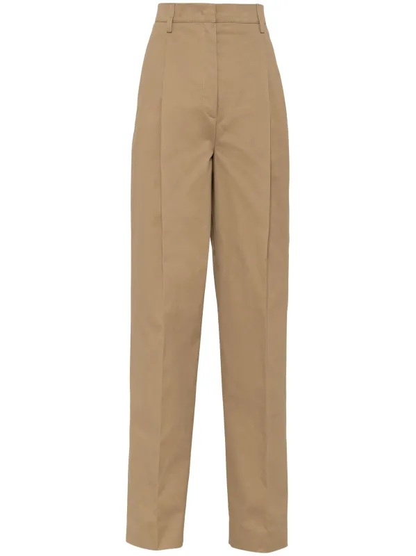 COTTON TROUSERS made by Prada