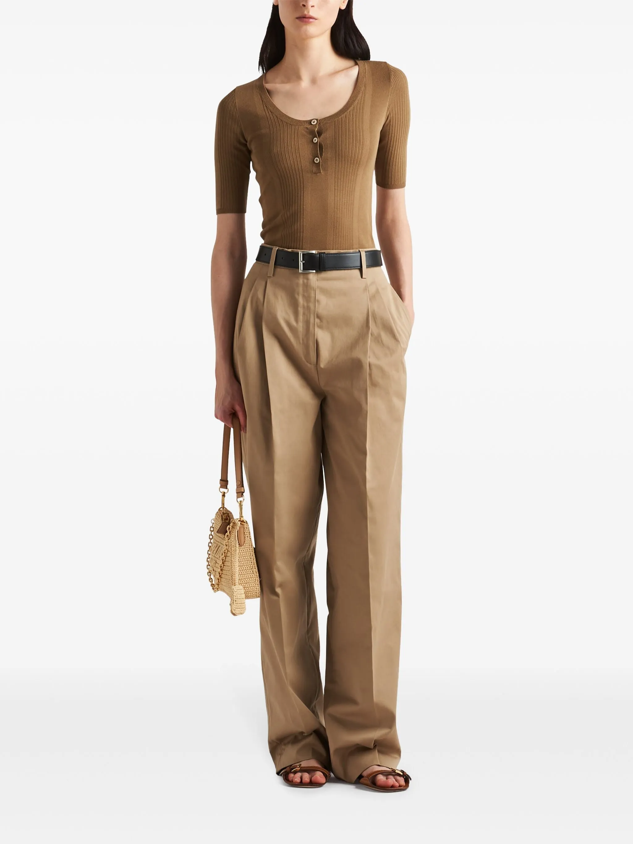 COTTON TROUSERS sold by Lord & Taylor product image thumbnail 3