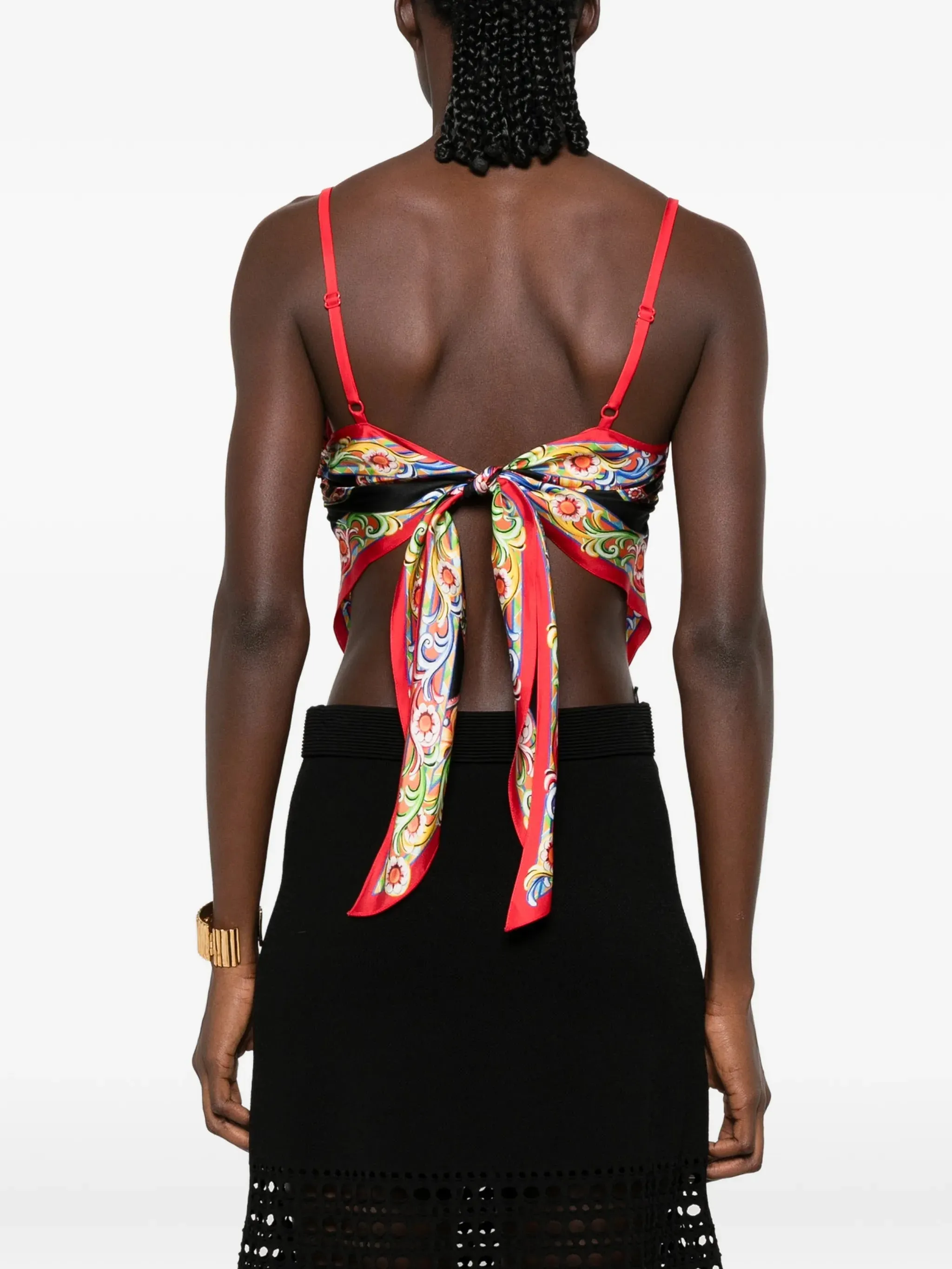 CARRETTO-PRINT TWILL TOP sold by Lord & Taylor product image thumbnail 4
