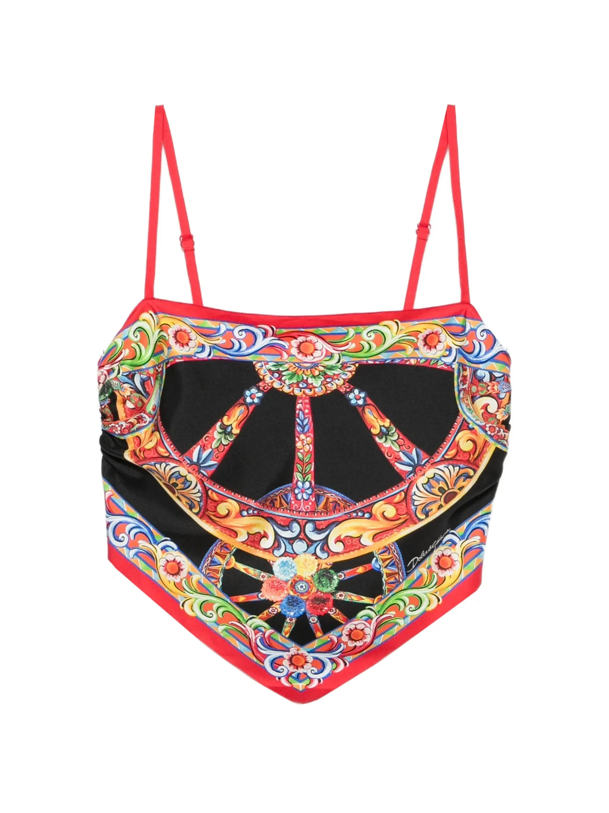 CARRETTO-PRINT TWILL TOP sold by Lord & Taylor