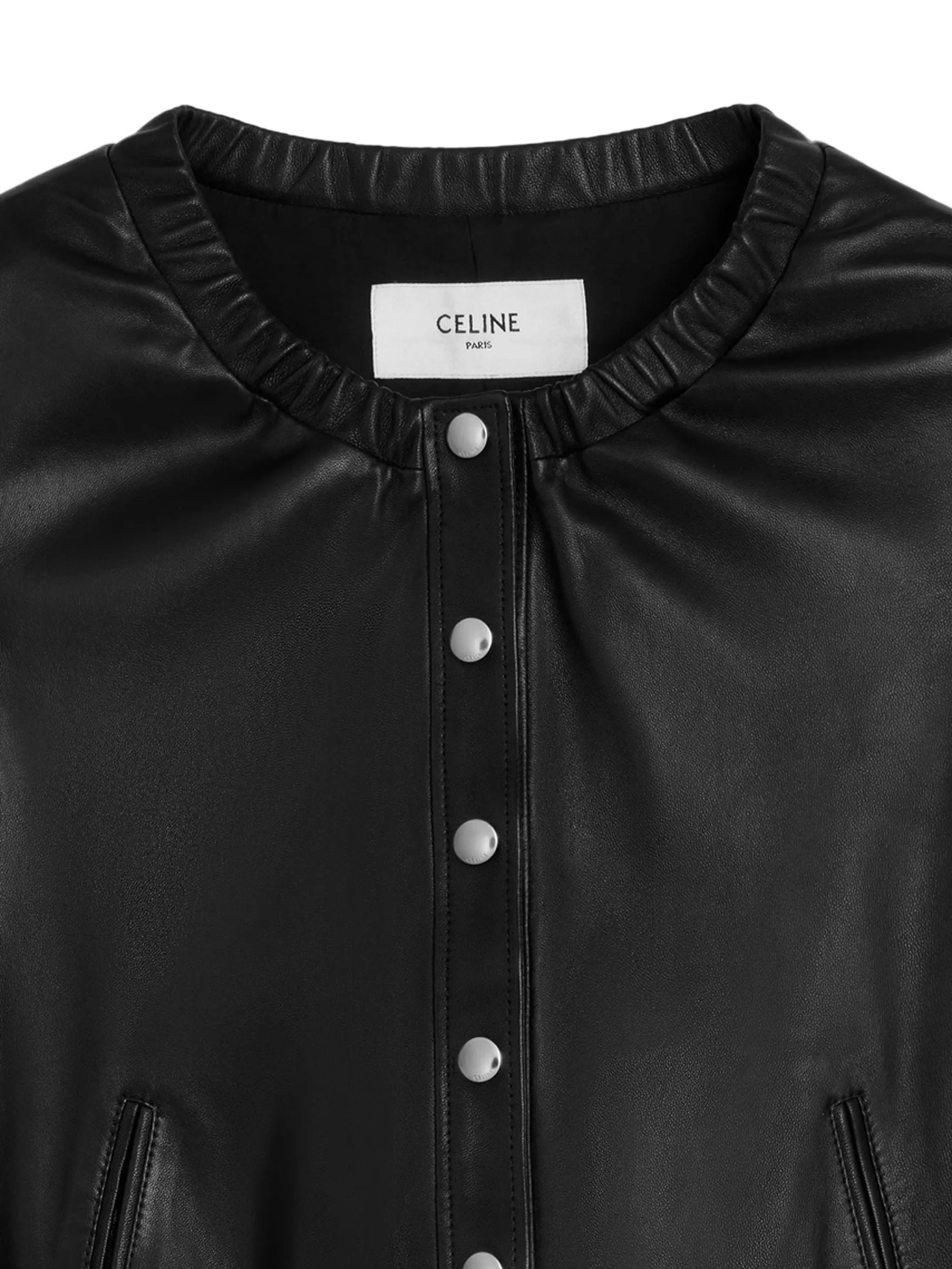 LAMBSKIN CALF LEATHER JACKET sold by Lord & Taylor product image thumbnail 2