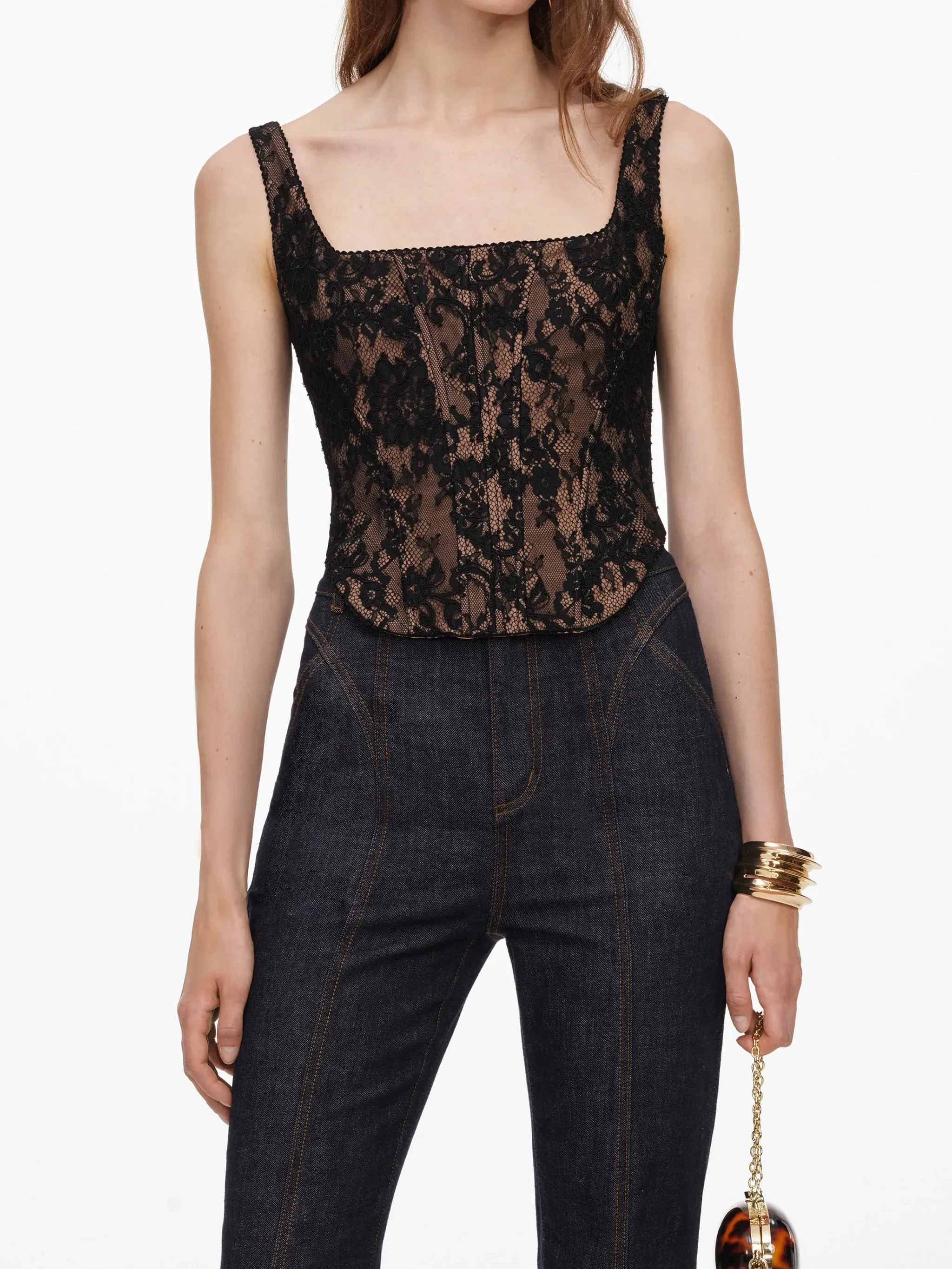 LACE CORSET sold by Lord & Taylor product image thumbnail 4