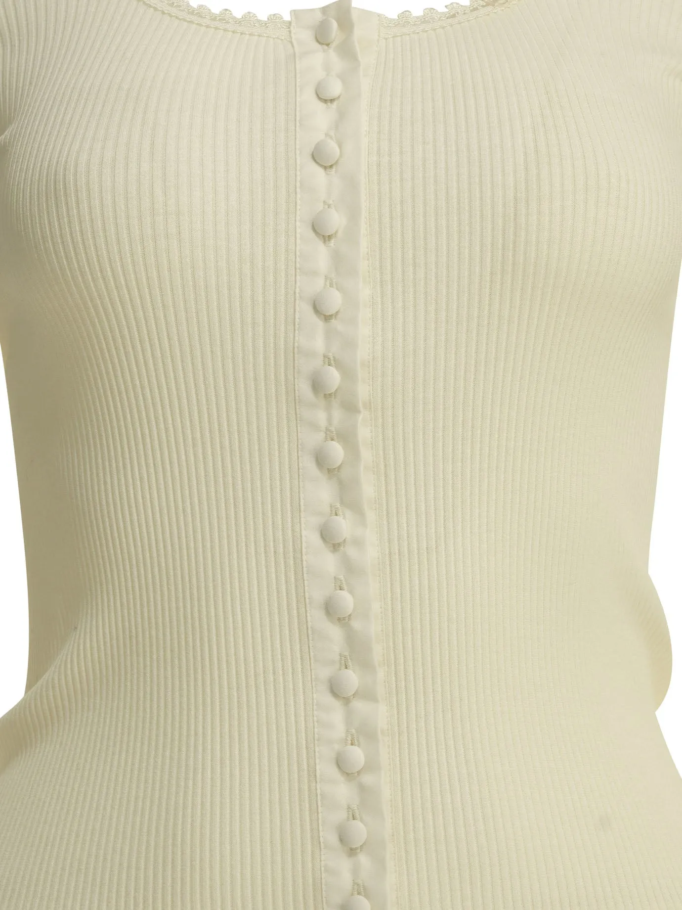 FITTED TOP MADE OF COTTON AND SILK JERSEY sold by Lord & Taylor product image thumbnail 3