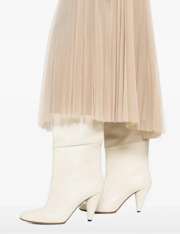 BEIGE SILK SKIRT sold by Lord & Taylor product image thumbnail 5
