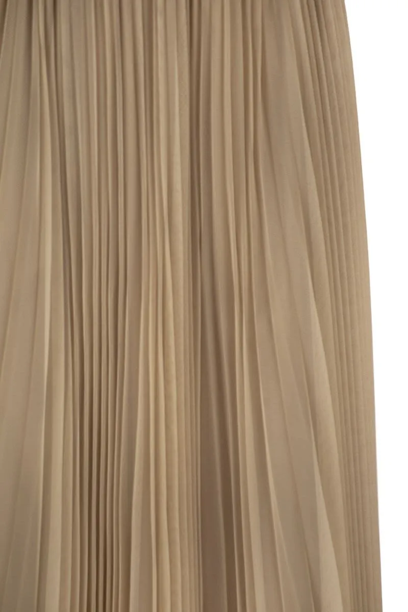 BEIGE SILK SKIRT sold by Lord & Taylor product image thumbnail 4