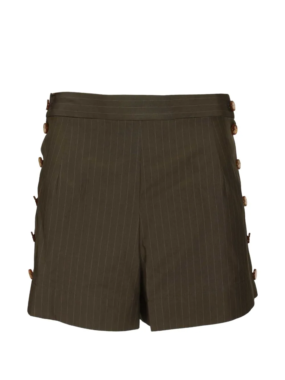 DARK KHAKI WOOL SHORTS sold by Lord & Taylor product image thumbnail 4