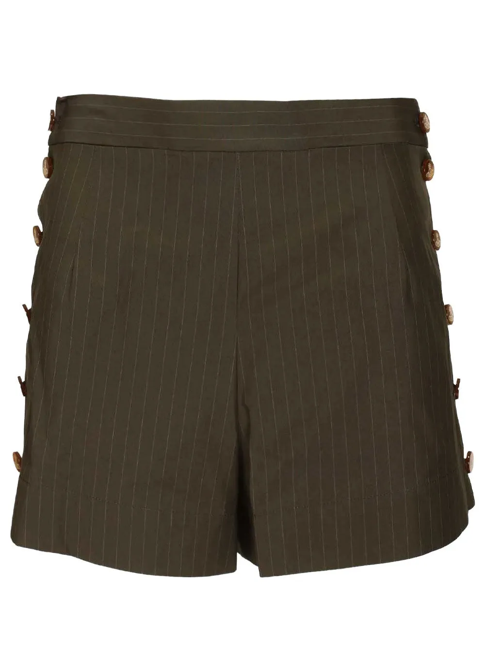 DARK KHAKI WOOL SHORTS sold by Lord & Taylor