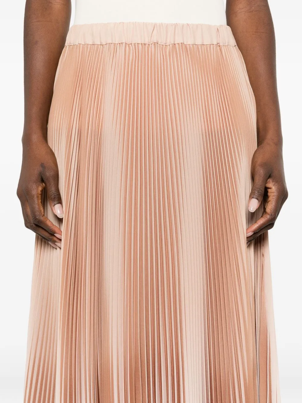 BEIGE SILK SKIRT sold by Lord & Taylor product image thumbnail 3