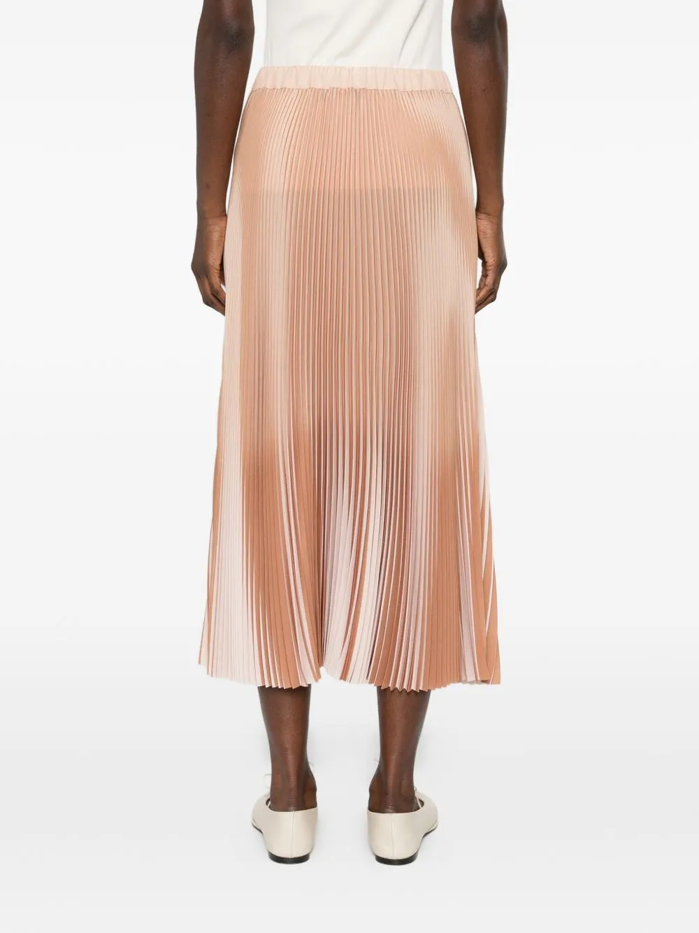 BEIGE SILK SKIRT sold by Lord & Taylor product image thumbnail 2