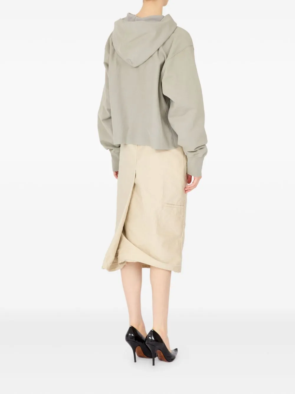 GREY CLASSIC HOOD SWEATER sold by Lord & Taylor product image thumbnail 5